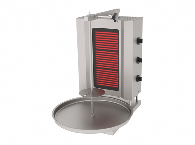 ADE-3S Electric Doner Kebab Machine, 3 Heater