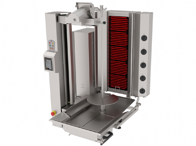 ADR-C1-5E Compact Doner Robot - Electric - 5 Heaters
