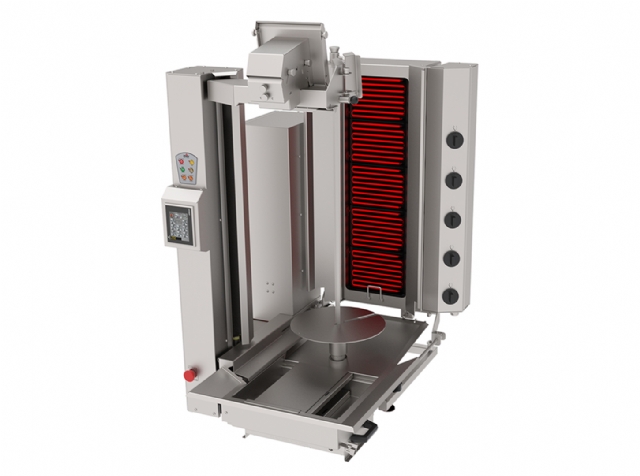 ADR-C1-5E- GK Compact Doner Robot - Electric - 5 Heaters Wide Cut