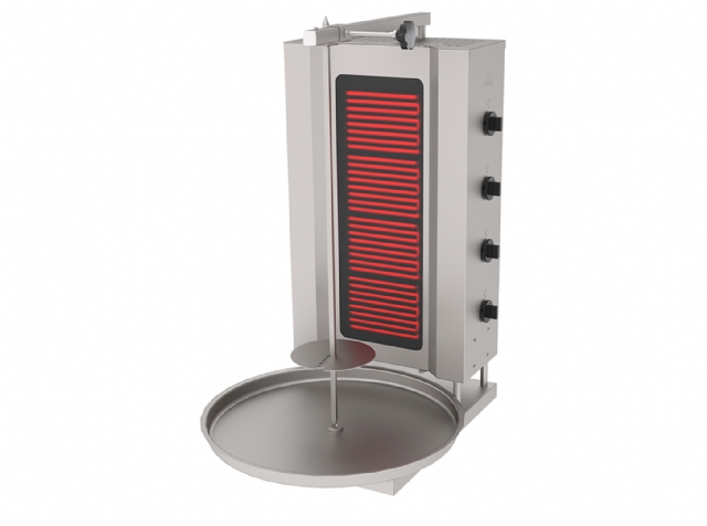 ADE-4S Electric Doner Kebab Machine, 4 Heater
