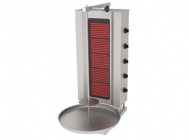 ADE-5S Electric Doner Kebab Machine, 5 Heater