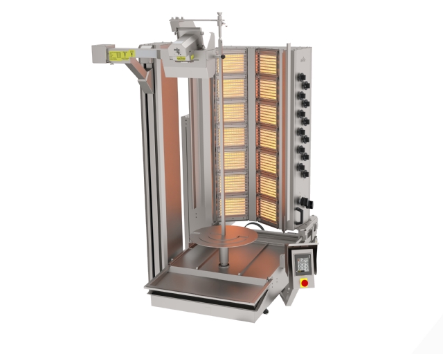 ADR-14G Doner Robot Gas Fired, 14 Burner
