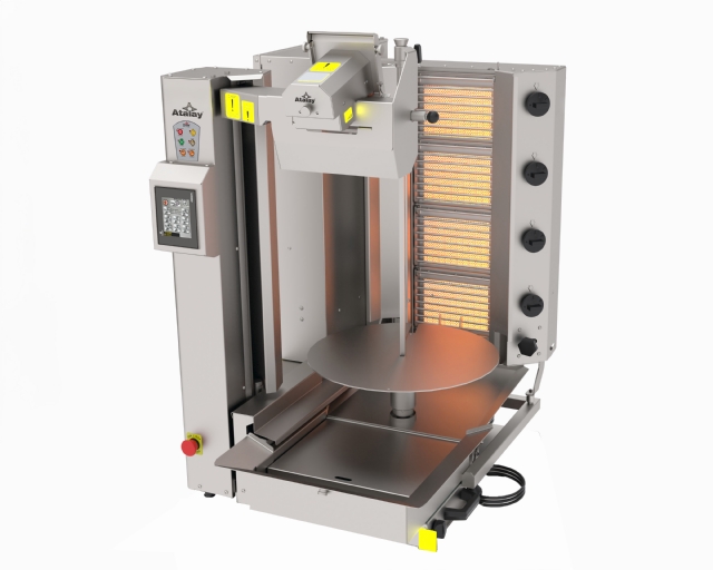 ADR-C1-4G Compact Doner Robot Gas - 4 Heater