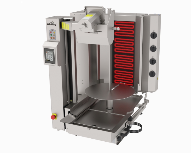 ADR-C1-4E Compact Doner Robot - Electric - 4 Heaters