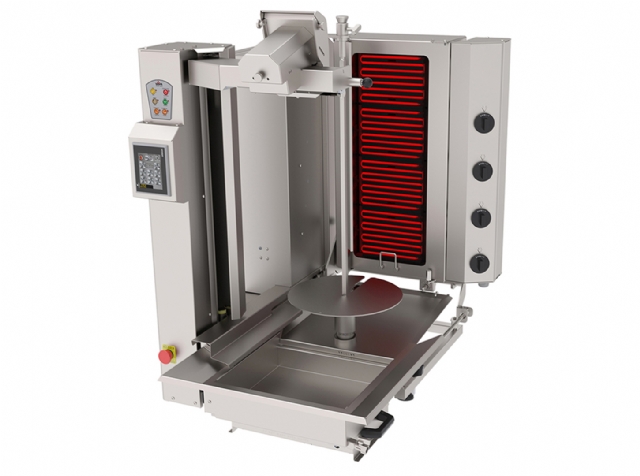 ADR-C1-4E Compact Doner Robot - Electric - 4 Heaters