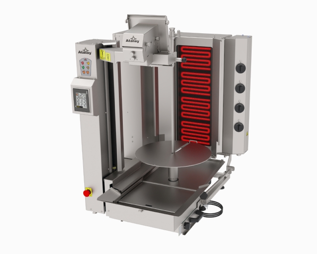 ADR-C1-4E- GK Compact Doner Robot - Electric - 4 Heaters Wide Cut