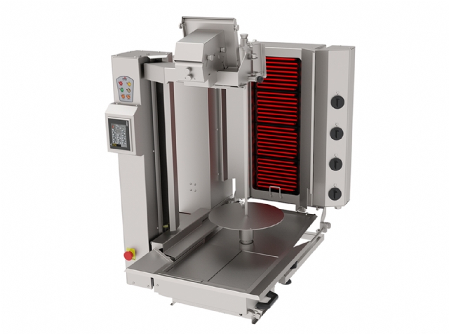 ADR-C1-4E- GK Compact Doner Robot - Electric - 4 Heaters Wide Cut